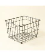 Grid Economy Metal/Wire Basket (synthetic illustration; no displayed measurements)