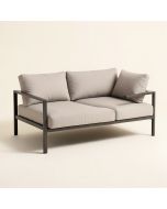 Tegan 61 '' Wide Outdoor Patio Sofa With Cushions (synthetic illustration; no displayed measurements)