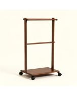 Jackman 47.24 '' Heavy Duty Free-Standing Portable Garment Rack Closet Organizer (synthetic illustration; no displayed measurements)