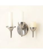 3 Piece Stainless Steel Wall Sconce Set (synthetic illustration; no displayed measurements)
