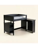 Kalea Twin Loft Bed With Shelves And Desk (synthetic illustration; no displayed measurements)