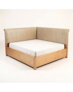 Ector Upholstered Sleigh Bed (synthetic illustration; no displayed measurements)