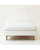 Chartier Uniquely Designed Fabric Upholstered Wooden Ottoman Bed (synthetic illustration; no displayed measurements)