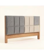 Idylberry Upholstered Panel Headboard (synthetic illustration; no displayed measurements)