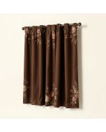 Victorian Floral Room Darkening Rod Pocket Curtain Panels (synthetic illustration; no displayed measurements)