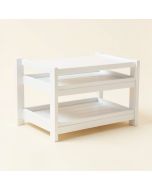 10 Pair Stackable Shoe Rack (synthetic illustration; no displayed measurements)