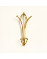 Golden Metal Wall Decor (synthetic illustration; no displayed measurements)