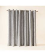 Neida Ironwork Sateen Woven Geometric Room Darkening Thermal Grommet Curtain Panels (synthetic illustration; no displayed measurements)