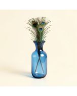 Kabir Peacock Feather Trumpet Vase (synthetic illustration; no displayed measurements)