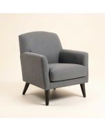 Iolanta Upholstered Parsons Chair In Gray (synthetic illustration; no displayed measurements)