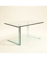 Goheen Glass Dining Table (synthetic illustration; no displayed measurements)