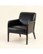 38.98 '' W Faux Leather Armchair (synthetic illustration; no displayed measurements)