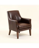 Nuvola Genuine Leather Upholstered Dining Chair (synthetic illustration; no displayed measurements)