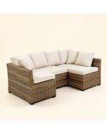 Abniel Eneas Patio Sectional With Cushions (synthetic illustration; no displayed measurements)