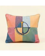 Leo Zodiac Sign Lumbar Pillow (synthetic illustration; no displayed measurements)