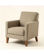Leonide 44 '' Wide Polyester Armchair (synthetic illustration; no displayed measurements)