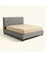 Somwya Tufted Upholstered Low Profile Standard Bed (synthetic illustration; no displayed measurements)