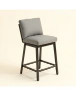 Patio Bar Stool With Cushion (synthetic illustration; no displayed measurements)