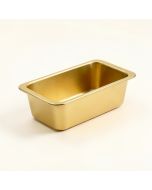 Home Basic Aurelia Non-Stick 11 ” X 3 ” Carbon Steel Loaf Pan , Gold (synthetic illustration; no displayed measurements)