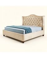 Cottman Upholstered Standard Tufted Bed (synthetic illustration; no displayed measurements)