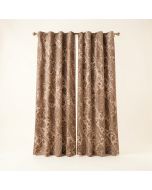 Bathurst Paisley Asian Blooming Beauty Classical Ethnic Fashion Themed Ornate Floral Motif Graphic Print & Text Semi-Sheer Rod Pocket Curtain Panel (synthetic illustration; no displayed measurements)