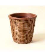 Mckee Self Watering Wicker Pot Planter (synthetic illustration; no displayed measurements)