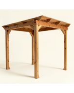 1905 Super Deck Redwood 12 Ft. X 12 Ft. Pergola (synthetic illustration; no displayed measurements)