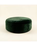 Cricklade 72 '' Velvet Round Arm Sleeper (synthetic illustration; no displayed measurements)