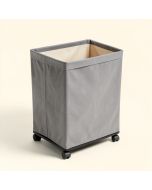 Elevated Rolling Laundry & Utility Cart With Removable Liner (synthetic illustration; no displayed measurements)