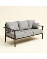 Vlachavas Outdoor Patio Sofa With Cushions (synthetic illustration; no displayed measurements)