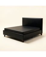 Queenscliff Faux Leather Upholstered Storage Platform Bed (synthetic illustration; no displayed measurements)