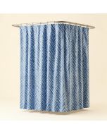Lavina Chevron Single Shower Curtain (synthetic illustration; no displayed measurements)