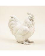 Favela Sitting Rooster Figurine (synthetic illustration; no displayed measurements)