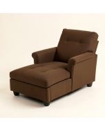 Gatlin Tufted Armless Chaise Lounge (synthetic illustration; no displayed measurements)