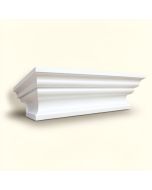 Gaige 11 7/8 '' H X 96 '' W X 9 1/2 '' D Crown Molding (synthetic illustration; no displayed measurements)