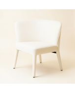 Valya Parsons Chair In White (synthetic illustration; no displayed measurements)