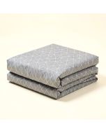 Geometric Sheet Set (synthetic illustration; no displayed measurements)