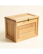 Tioman Outdoor 1 Gallon Solid Wood Deck Box (synthetic illustration; no displayed measurements)