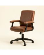 Fashion Casual Lift Chair Office Work Chair Beauty Salon Chair Brown (synthetic illustration; no displayed measurements)