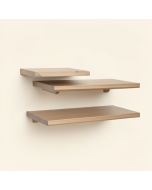 3 Piece Floating Shelf Set (synthetic illustration; no displayed measurements)