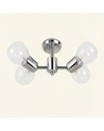 Rheaume 4-Light Dimmable Polished Chrome Vanity Light (synthetic illustration; no displayed measurements)