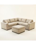 Jaydon 116 '' Wide Reversible Modular Corner Sectional With Ottoman (synthetic illustration; no displayed measurements)