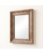 Rustic Beveled Distressed Accent Mirror (synthetic illustration; no displayed measurements)