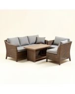 Enoch Modern Outdoor 3 Piece Seating Group (synthetic illustration; no displayed measurements)