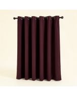 Brookstone Marco Solid Max Blackout Thermal Grommet Single Curtain Panel (synthetic illustration; no displayed measurements)