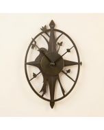 Dormington Treetop Bird Outdoor 18 '' Wall Clock (synthetic illustration; no displayed measurements)