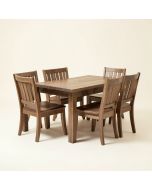 Tilley Rustic 5 Piece Dining Set (synthetic illustration; no displayed measurements)