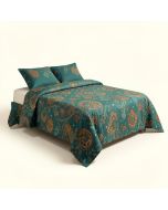 Ritenour Bohemian Bed Of Wild Garden Reversible Bedspread Set (synthetic illustration; no displayed measurements)