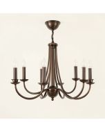 Harlan Unique Statement Drum Chandelier (synthetic illustration; no displayed measurements)