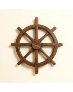 Ship Wheel Wall Décor (synthetic illustration; no displayed measurements)
